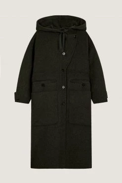 Sœur MANTEAU RAOUL -soeur Soldes MAN1120RAOUL22WGRI21 1 RETOUCHE VERT