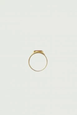 Soeur Chevalière DRAGÉ -soeur Soldes PACKSHOT bijoux COLOR drage orange profil